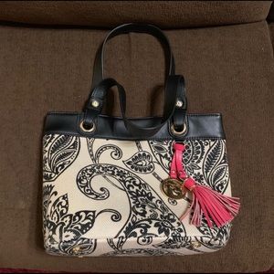 Spartina 449 tan & black purse and matching wallet